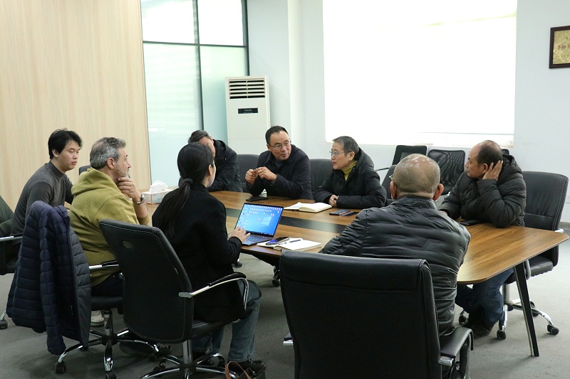 意大利RSA蒞臨百華鞋業(yè)洽談項(xiàng)目并成功簽約！